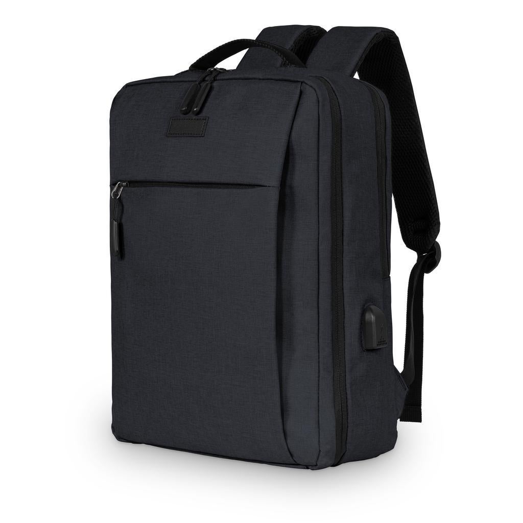 ZILOU Rugtas 15.6 inch Laptopvak - Waterafstotend - Zwart, Overige merken, 40 cm of meer, Verzenden, Nieuw